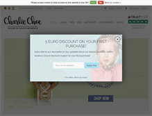 Tablet Screenshot of charliechoe.com